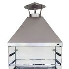 Churrasqueira Concreto Refratário Cristal 74cm 17 peças Atacadão Lazer