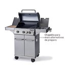Churrasqueira Profissional Hudson 3 Queimadores a Gás Naterial