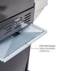 Churrasqueira Profissional Hudson 4 Queimadores a Gás Naterial