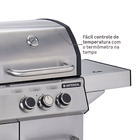 Churrasqueira Profissional Hudson 4 Queimadores a Gás Naterial