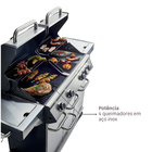 Churrasqueira Profissional Hudson 4 Queimadores a Gás Naterial