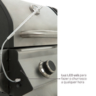 Churrasqueira Profissional Hudson 4 Queimadores a Gás Naterial