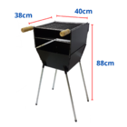 Churrasqueira Quadrada 350