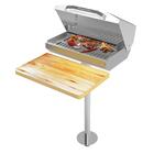 Churrasqueira Retangular A Carvão Náutica Para Lancha Barco B