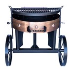 Churrasqueira Rustica De Cobre G 85x42cm