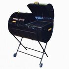 Churrasqueira Tambor Grande Grelha Dupla C/ Suporte 200 L