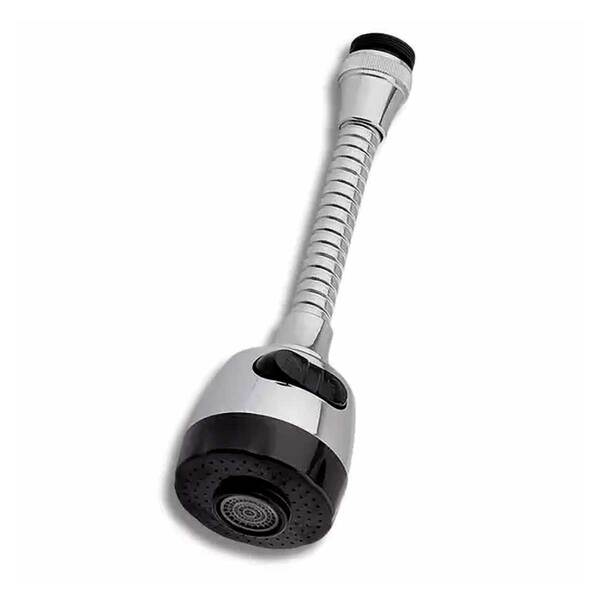 Chuveirinho Extensor De Torneira Giratório 360 - Preto