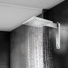 Chuveiro Digital 127V (110V) 5500W Acqua Century Branco e Cromado Lorenzetti