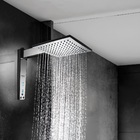 Chuveiro Digital 127V (110V) 5500W Acqua Century Preto e Cromado Lorenzetti