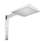 Chuveiro Digital 220V 7500W Century Branco e Cromado Lorenzetti