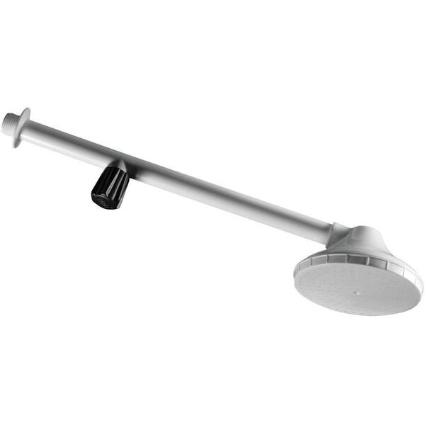 Chuveiro 5" 2320 1/2p Branco C/ Braço 30cm C/ Registro - Emb.