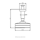 Chuveiro Acqua Confort - Teto (cromado)