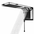 Chuveiro Acqua Duo Preto/cromado 220v7800w Lorenzetti