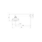 Chuveiro Acqua Plus Parede Tubo Reto Dark Antracite Deca