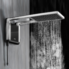 Chuveiro Acqua Storm Ultra Preto/cromado 220v 7800w Lorenzetti