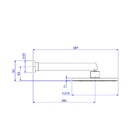 Chuveiro Aquamax Tubo Parede Dark Antracite Matte Deca