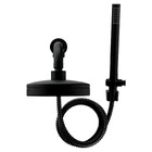 Chuveiro Articulado C/desviador Metal Mix 3310bk500 Preto Fos