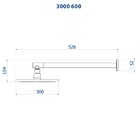 Chuveiro Articulado Parede Atenas Grafite Escovado Fani