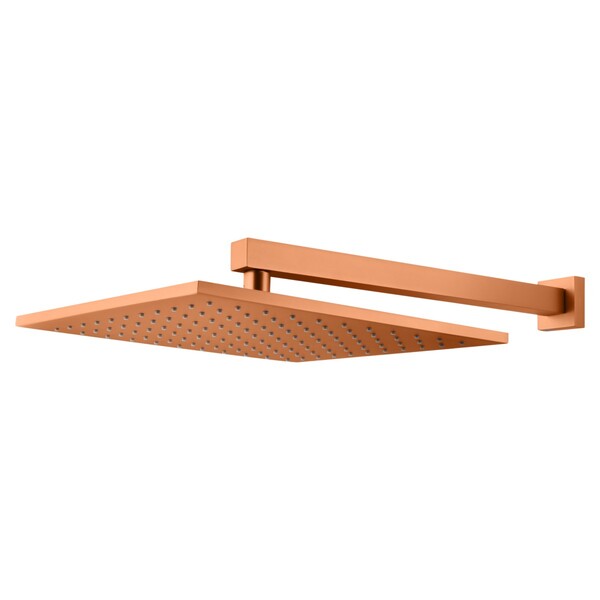 Chuveiro Articulado Parede Metal Eros Rose Gold Fani