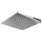 Chuveiro Articulado Parede Metal Platina Grafite Escova Fani