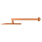 Chuveiro Articulado Parede Metal Platina Rose Gold Fani