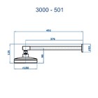 Chuveiro Articulado Parede Mix Plus Ouro Velho Fani