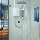 Chuveiro Britânico: Ducha Triton By Sintex T80ze 220v 6.500w