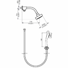 Chuveiro C/ Chuveirinho - Slim 10cm