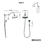 Chuveiro Com Desviador Dourado St Claire