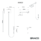 Chuveiro Com Desviador Preto Fosco Vercci