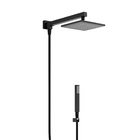 Chuveiro Com Desviador Preto Fosco Vercci