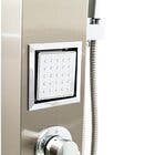 Chuveiro Com Hidromassagem Vertical Noronha Ohome Inox