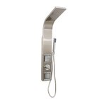 Chuveiro Com Hidromassagem Vertical Noronha Ohome Inox
