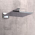 Chuveiro Completo Quadrado Metal Inspecionavel 20x20 Cromado