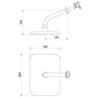 Chuveiro De Parede Athena Max 1966