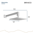 Chuveiro De Parede Cromado