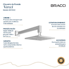 Chuveiro De Parede Cromado