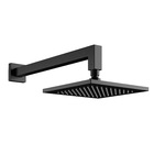 Chuveiro De Parede Preto Fosco