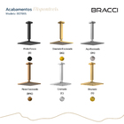 Chuveiro De Teto Dourado