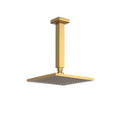 Chuveiro De Teto Dourado Escovado