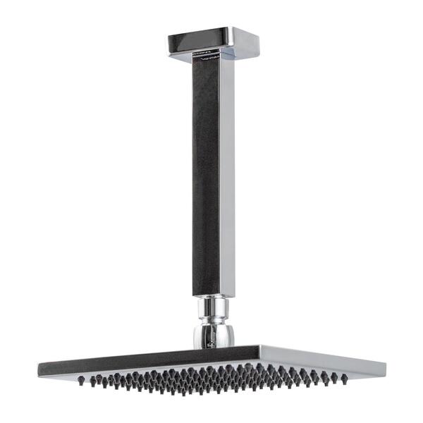 Chuveiro De Teto Quadrado Cromado Lux 20x20cm