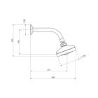 Chuveiro Deca Acqua Plus 1990.gf.std.mt De Parede Dark Antrac