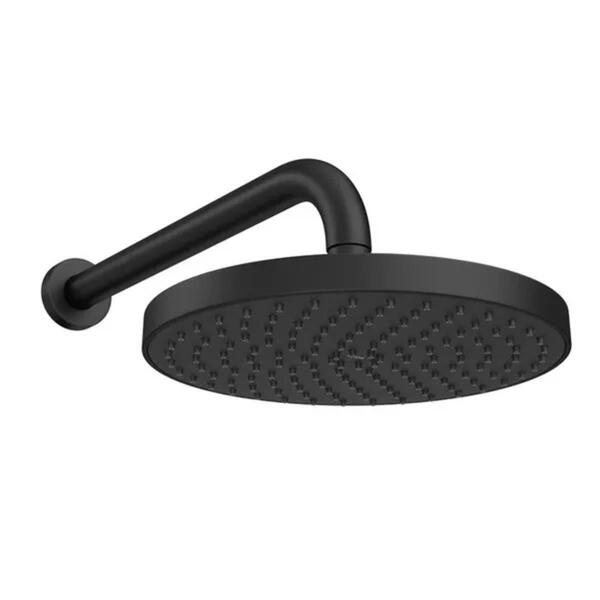 Chuveiro Deca De Parede Redondo Flex Max Black Matte 2085.bl.