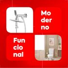 Chuveiro Deca Flex 1965.c De Parede Com Desviador Cromado