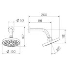 Chuveiro Docol Docoleden 985706 De Parede Cromado