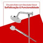 Chuveiro Docol Eden Com Desviador Cromado 00985606