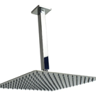 Chuveiro Ducha 30x30 Quadrado Com Braço de Teto Chuveirão Met