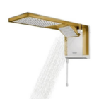 Chuveiro Ducha Acqua Duo Ultra Branco Matte Gold 7800w 220v L