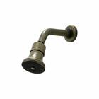 Chuveiro Ducha Articulado Industrial Rústico Ouro Velho Metal