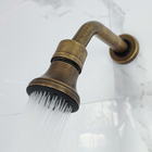 Chuveiro Ducha Articulado Industrial Rústico Ouro Velho Metal